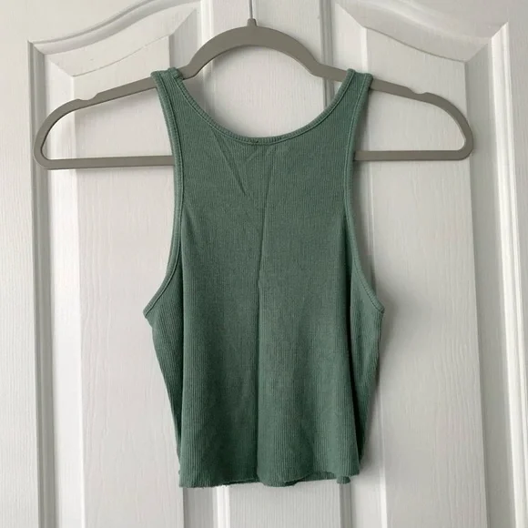 Free People High Neck Ribbed Crop - Picture 5 of 5